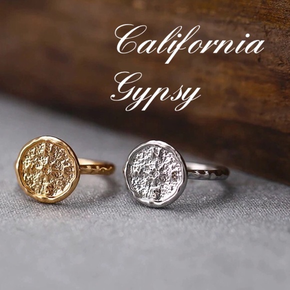 Beach boho gypsy wanderlust compass ring - Picture 6 of 6